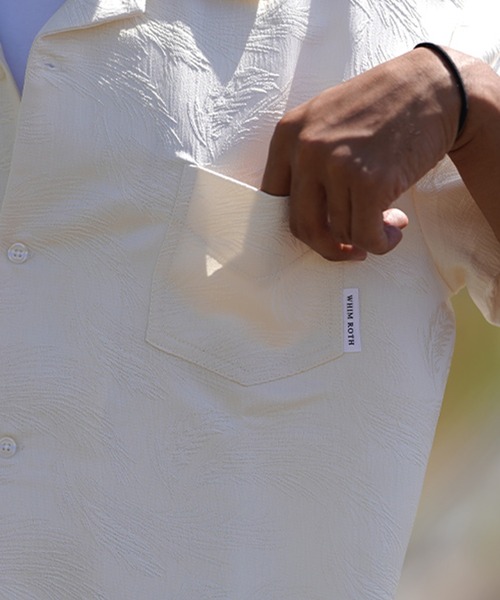 リーフ/J ショートシャツ（シャツ/ブラウス）｜adamsJUGGLER（アダムスジャグラー）