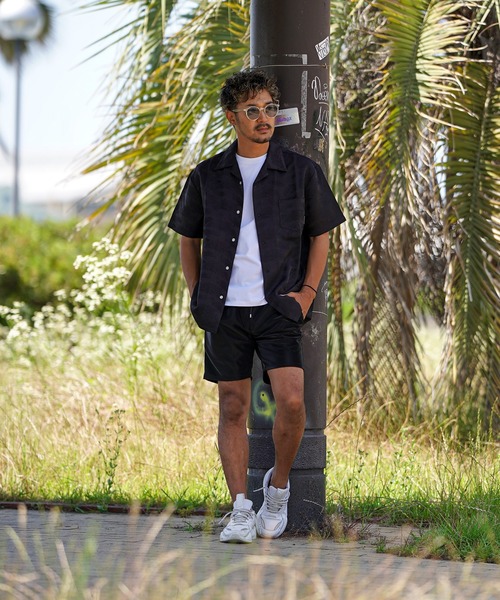 リーフ/J ショートシャツ（シャツ/ブラウス）｜adamsJUGGLER（アダムスジャグラー）