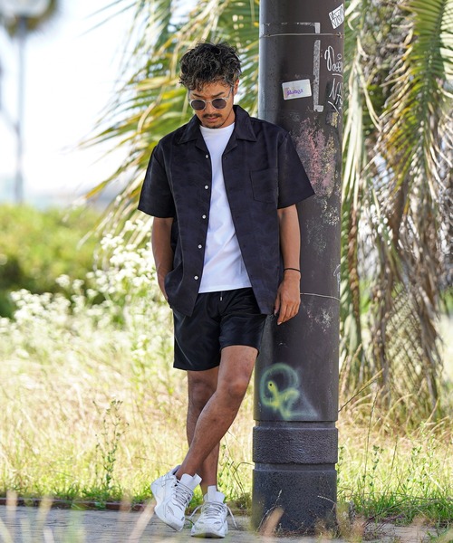 リーフ/J ショートシャツ（シャツ/ブラウス）｜adamsJUGGLER（アダムスジャグラー）