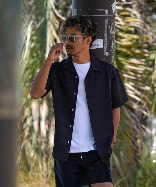 リーフ/J ショートシャツ（シャツ/ブラウス）｜adamsJUGGLER（アダムスジャグラー）