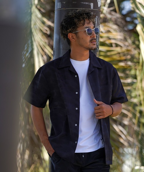 リーフ/J ショートシャツ（シャツ/ブラウス）｜adamsJUGGLER（アダムスジャグラー）