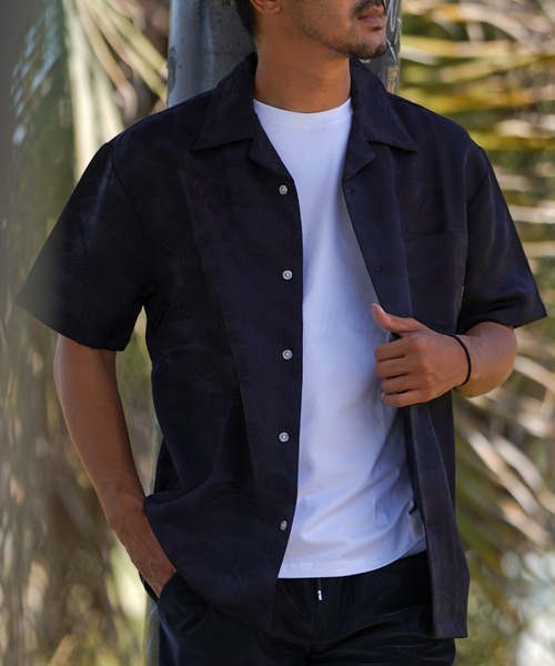 リーフ/J ショートシャツ（シャツ/ブラウス）｜adamsJUGGLER（アダムスジャグラー）