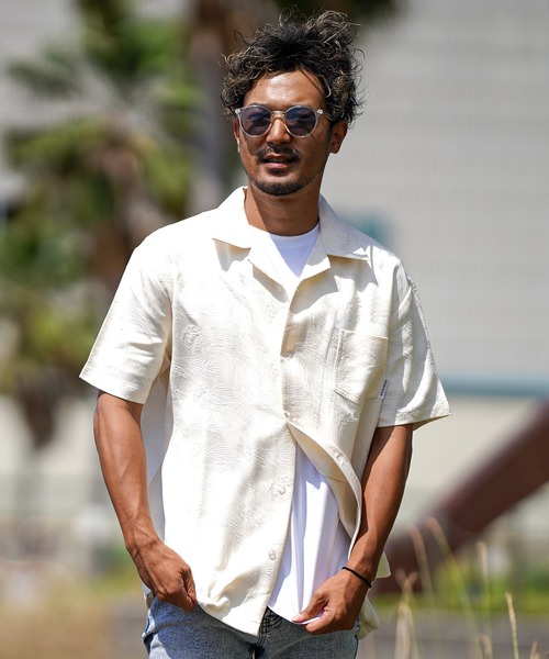 リーフ/J ショートシャツ（シャツ/ブラウス）｜adamsJUGGLER（アダムスジャグラー）