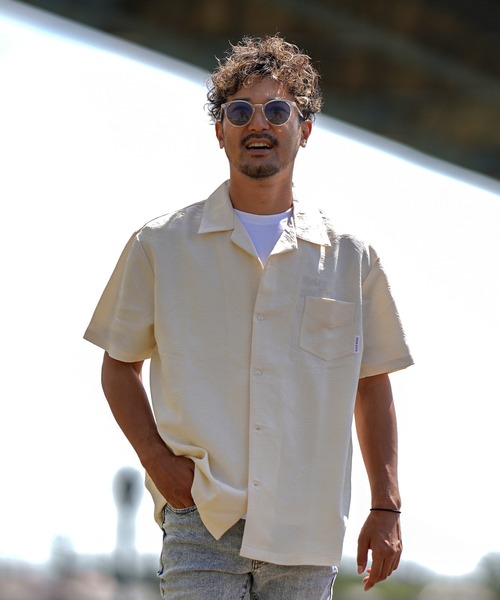 リーフ/J ショートシャツ（シャツ/ブラウス）｜adamsJUGGLER（アダムスジャグラー）