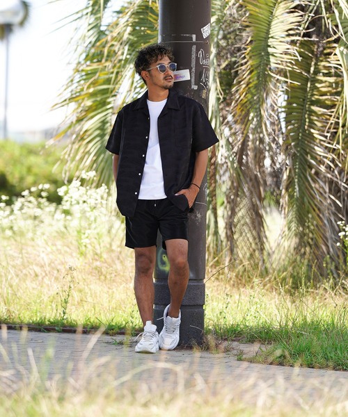 リーフ/J ショートシャツ（シャツ/ブラウス）｜adamsJUGGLER（アダムスジャグラー）