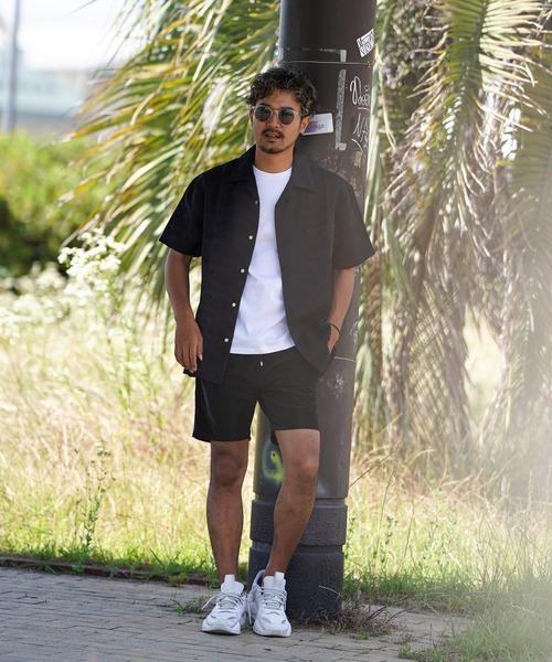 リーフ/J ショートシャツ（シャツ/ブラウス）｜adamsJUGGLER（アダムスジャグラー）