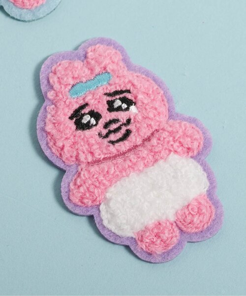 BREEZE(ブリーズ)の「【おぱんちゅうさぎ】モコモコ刺繍ステッカー(ステッカー/テープ・キッズ・その他11/その他12/その他13・FREE)」の3枚目の写真