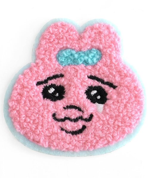 BREEZE(ブリーズ)の「【おぱんちゅうさぎ】モコモコ刺繍ステッカー(ステッカー/テープ・キッズ・その他11/その他12/その他13・FREE)」の6枚目の写真