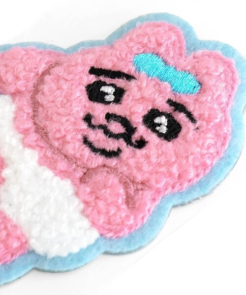 BREEZE(ブリーズ)の「【おぱんちゅうさぎ】モコモコ刺繍ステッカー(ステッカー/テープ・キッズ・その他11/その他12/その他13・FREE)」の9枚目の写真