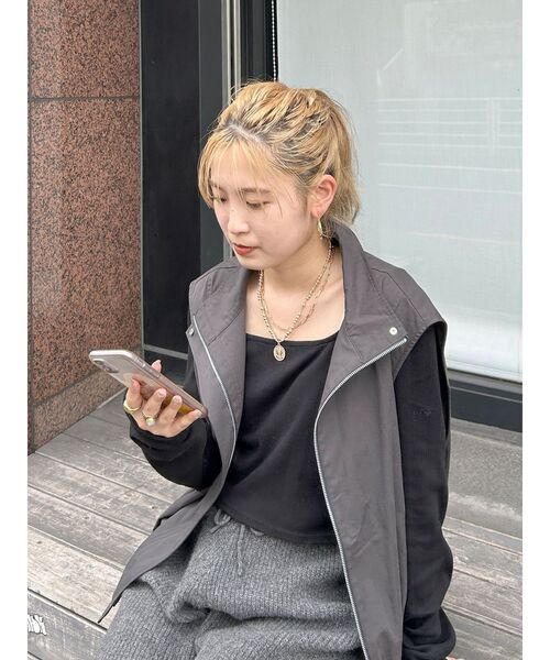 Ungrid(アングリッド)の「チェーンコンビコインネックレス(ネックレス・レディース・シルバー/ゴールド・FREE)」の9枚目の写真