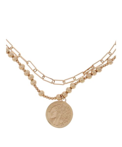 Ungrid(アングリッド)の「チェーンコンビコインネックレス(ネックレス・レディース・シルバー/ゴールド・FREE)」の13枚目の写真