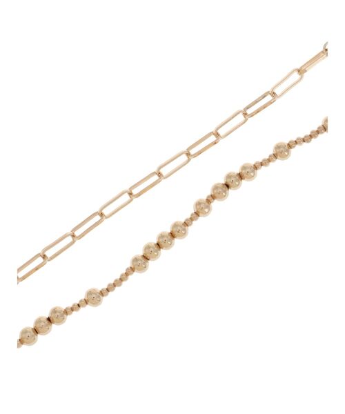 Ungrid(アングリッド)の「チェーンコンビコインネックレス(ネックレス・レディース・シルバー/ゴールド・FREE)」の14枚目の写真