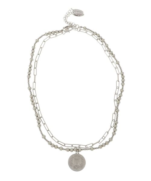 Ungrid(アングリッド)の「チェーンコンビコインネックレス(ネックレス・レディース・シルバー/ゴールド・FREE)」の19枚目の写真