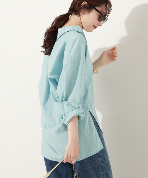 【plage】fluffy wide シャツ 追加》fluffy wide シャツ（シャツ／ブラウス）｜Plage