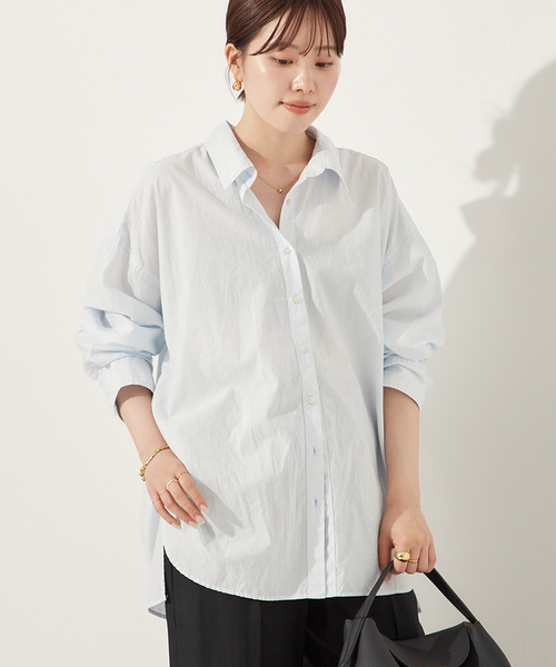plage（プラージュ）の「fluffy wide シャツ（シャツ/ブラウス