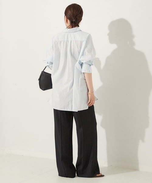plage（プラージュ）の「fluffy wide シャツ（シャツ/ブラウス