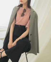 URBAN RESEARCH ROSSO WOMEN | シアーベロアTシャツ(Tシャツ/カットソー)
