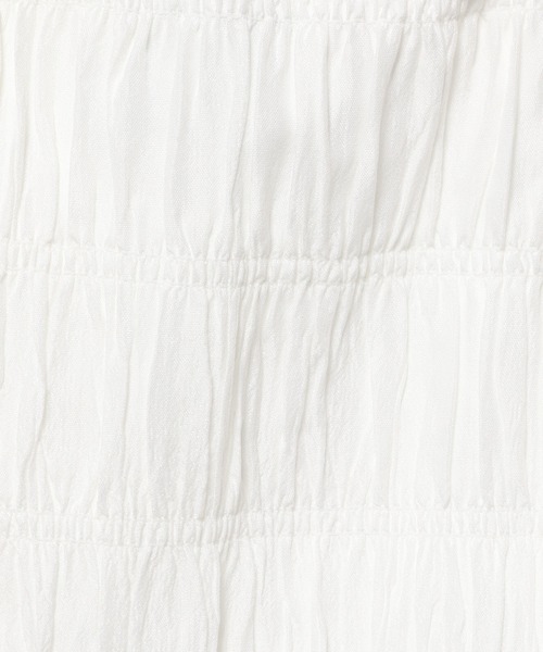 DEARSTALKER（ディアストーカー）の「DEARSTALKER／WRINKLEミニスカート（スカート・レディース・ホワイト/ブラック・FREE）」の17枚目の写真