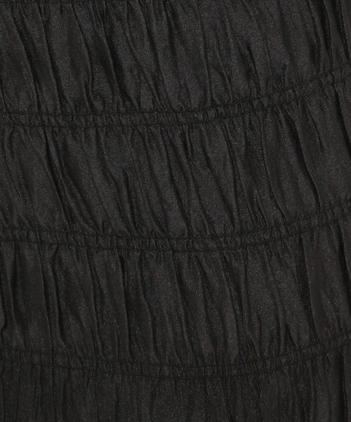 DEARSTALKER（ディアストーカー）の「DEARSTALKER／WRINKLEミニスカート（スカート・レディース・ホワイト/ブラック・FREE）」の18枚目の写真