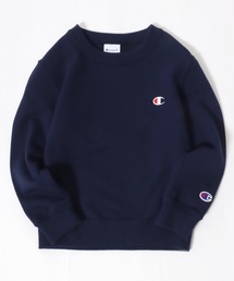 Champion | Champion/チャンピオン ワンポイントロゴ刺繍 クルーネックスウェットトレーナー キッズ(スウェット)