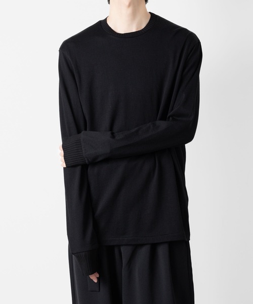 ATTACHMENT(アタッチメント)の「ハイウエット ジャージー スリムフィットL/S TEE / HIGH WET JERSEY SLIM FIT L/S TEE(Tシャツ/カットソー・メンズ・ブラック/ダークグレー/ライトグレー・1/3/2)」の18枚目の写真