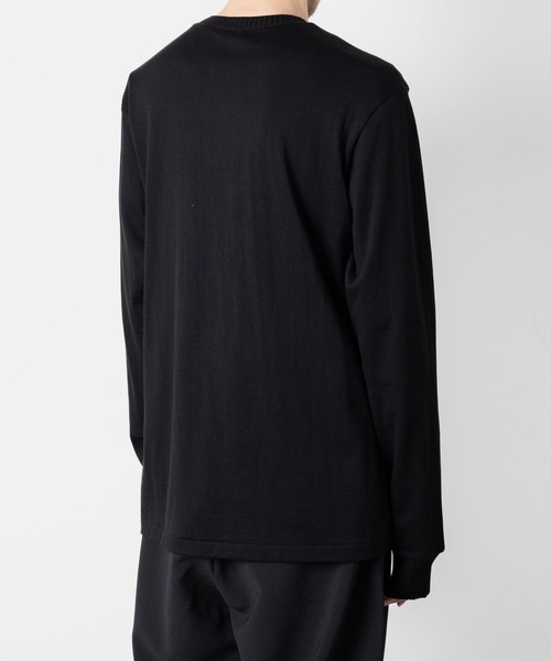 ATTACHMENT(アタッチメント)の「ハイウエット ジャージー スリムフィットL/S TEE / HIGH WET JERSEY SLIM FIT L/S TEE(Tシャツ/カットソー・メンズ・ブラック/ダークグレー/ライトグレー・1/3/2)」の21枚目の写真