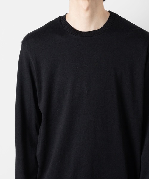ATTACHMENT(アタッチメント)の「ハイウエット ジャージー スリムフィットL/S TEE / HIGH WET JERSEY SLIM FIT L/S TEE(Tシャツ/カットソー・メンズ・ブラック/ダークグレー/ライトグレー・1/3/2)」の22枚目の写真