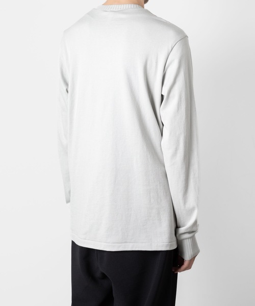 ATTACHMENT(アタッチメント)の「ハイウエット ジャージー スリムフィットL/S TEE / HIGH WET JERSEY SLIM FIT L/S TEE(Tシャツ/カットソー・メンズ・ブラック/ダークグレー/ライトグレー・1/3/2)」の8枚目の写真