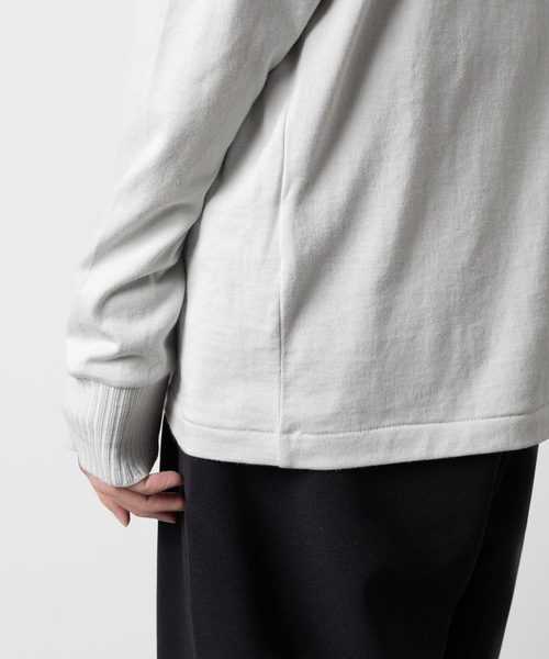ATTACHMENT(アタッチメント)の「ハイウエット ジャージー スリムフィットL/S TEE / HIGH WET JERSEY SLIM FIT L/S TEE(Tシャツ/カットソー・メンズ・ブラック/ダークグレー/ライトグレー・1/3/2)」の12枚目の写真