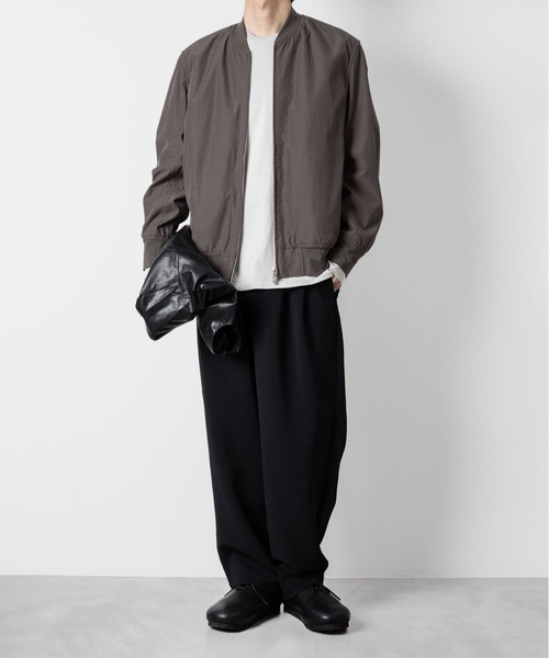 ATTACHMENT(アタッチメント)の「ハイウエット ジャージー スリムフィットL/S TEE / HIGH WET JERSEY SLIM FIT L/S TEE(Tシャツ/カットソー・メンズ・ブラック/ダークグレー/ライトグレー・1/3/2)」の16枚目の写真