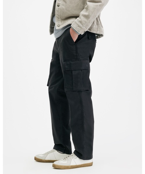 ALLSAINTS(オールセインツ)の「LEWES SLIM FIT CARGO TROUSERS | LEWES スリム フィット カーゴ トラウザー(カーゴパンツ・メンズ・ブラック系その他・28/30/31/32/33)」の6枚目の写真