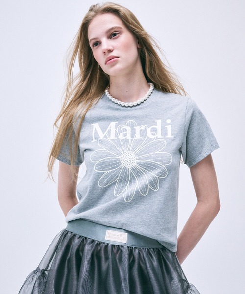 ★MARDI MERCREDI★SLIM TSHIRT FLOWERMARDI★大人気★ MARDI MERCREDI (EN)