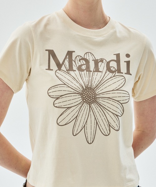 SLIM TSHIRT FLOWERMARDI / スリム Tシャツ フラワーマルディ（Tシャツ