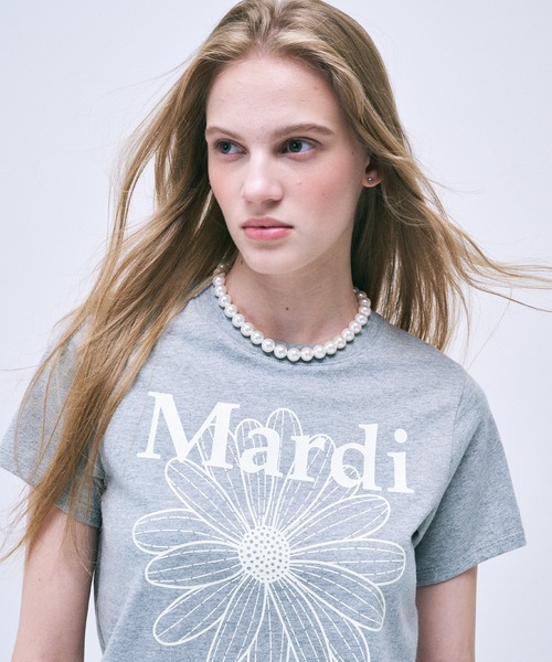 【正規品新品】FREE SIZE マルディメクルディ リンガーTシャツ ko-mardi-t0007-whtsky.jpg