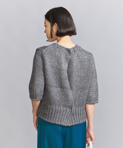 BEAUTY&YOUTH UNITED ARROWS(ビューティーアンドユースユナイテッドアローズ)の「バルキーニット プルオーバー(ニット/セーター・レディース・ライラック/グレー・FREE)」の8枚目の写真