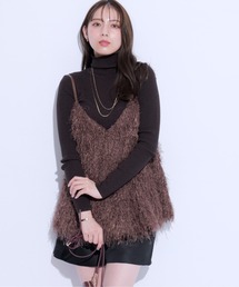 Mystrada（マイストラーダ）の「ふわふわキャミソール（シャツ