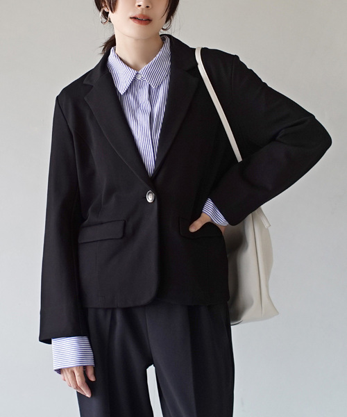 ポンチテーラードジャケット（テーラードジャケット）｜zootie（ズーティー）