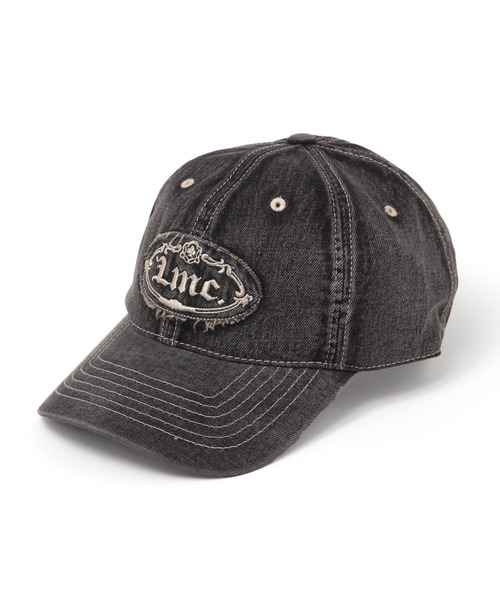 LMCの「【UNISEX】LMC／WASHEDデニムCAP（キャップ・レディース・ブラック/ネイビー/ホワイト・FREE）」の3枚目の写真