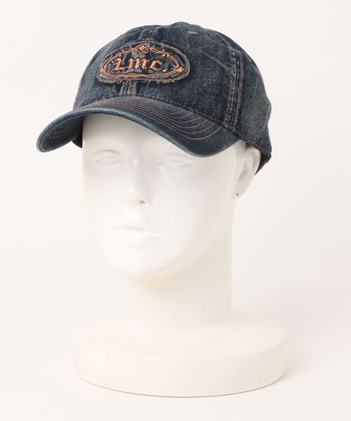 LMCの「【UNISEX】LMC／WASHEDデニムCAP（キャップ・レディース・ブラック/ネイビー/ホワイト・FREE）」の5枚目の写真