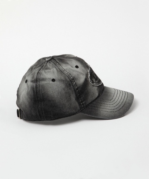 LMCの「【UNISEX】LMC／WASHEDデニムCAP（キャップ・レディース・ブラック/ネイビー/ホワイト・FREE）」の10枚目の写真
