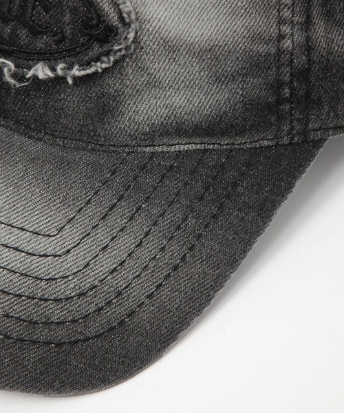 LMCの「【UNISEX】LMC／WASHEDデニムCAP（キャップ・レディース・ブラック/ネイビー/ホワイト・FREE）」の13枚目の写真