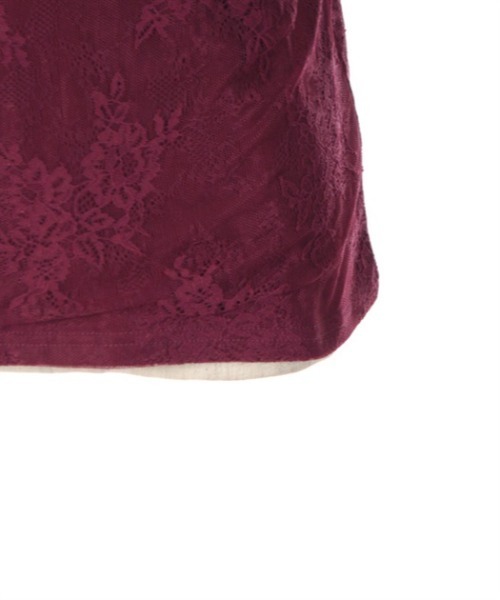 axes femme（アクシーズファム）の「３ＷＡＹ総レースインナー（Tシャツ/カットソー・レディース・ブラック/キナリ/ワイン・FREE）」の9枚目の写真