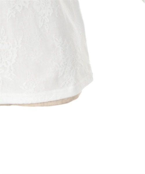 axes femme（アクシーズファム）の「３ＷＡＹ総レースインナー（Tシャツ/カットソー・レディース・ブラック/キナリ/ワイン・FREE）」の18枚目の写真