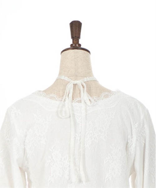 axes femme（アクシーズファム）の「３ＷＡＹ総レースインナー（Tシャツ/カットソー・レディース・ブラック/キナリ/ワイン・FREE）」の20枚目の写真