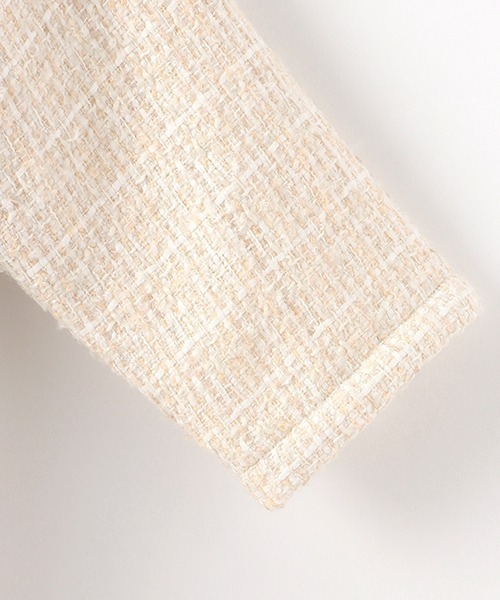 sense of wonder（センスオブワンダー）の「ティペットつきロービングコート（ダウンジャケット/コート・キッズ・ピンク/キナリ・90cm/80ｃｍ/130cm/120cm/110cm/100cm）」の9枚目の写真