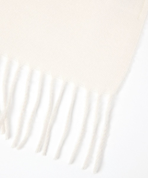 GLOBAL WORK（グローバルワーク）の「静電軽減無地ストール/132232（マフラー・レディース・イエロー/オレンジ/ベージュ/モカ/アイボリー/ブラック/ブルー・ONE SIZE）」の8枚目の写真