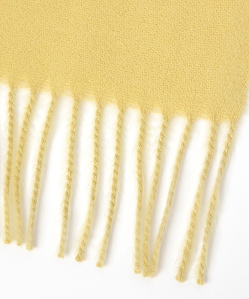 GLOBAL WORK（グローバルワーク）の「静電軽減無地ストール/132232（マフラー・レディース・イエロー/オレンジ/ベージュ/モカ/アイボリー/ブラック/ブルー・ONE SIZE）」の18枚目の写真