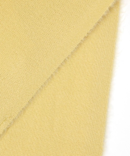 GLOBAL WORK（グローバルワーク）の「静電軽減無地ストール/132232（マフラー・レディース・イエロー/オレンジ/ベージュ/モカ/アイボリー/ブラック/ブルー・ONE SIZE）」の19枚目の写真