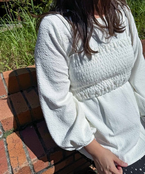 【セール】【L～4L 大きいサイズ】ビスチェ付き チュニック アンサンブル（アンサンブル）｜u plume（ユープリュム）