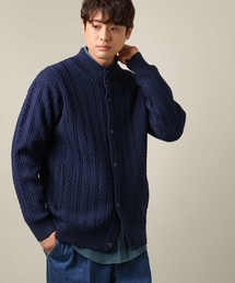 メンズ スタンドカラー カーディガン 楽天市場】スタンドカラーカーディガン ボタン スタンドカラー